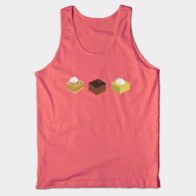 Cutie Cakes Tank Top by SarahTheLuna